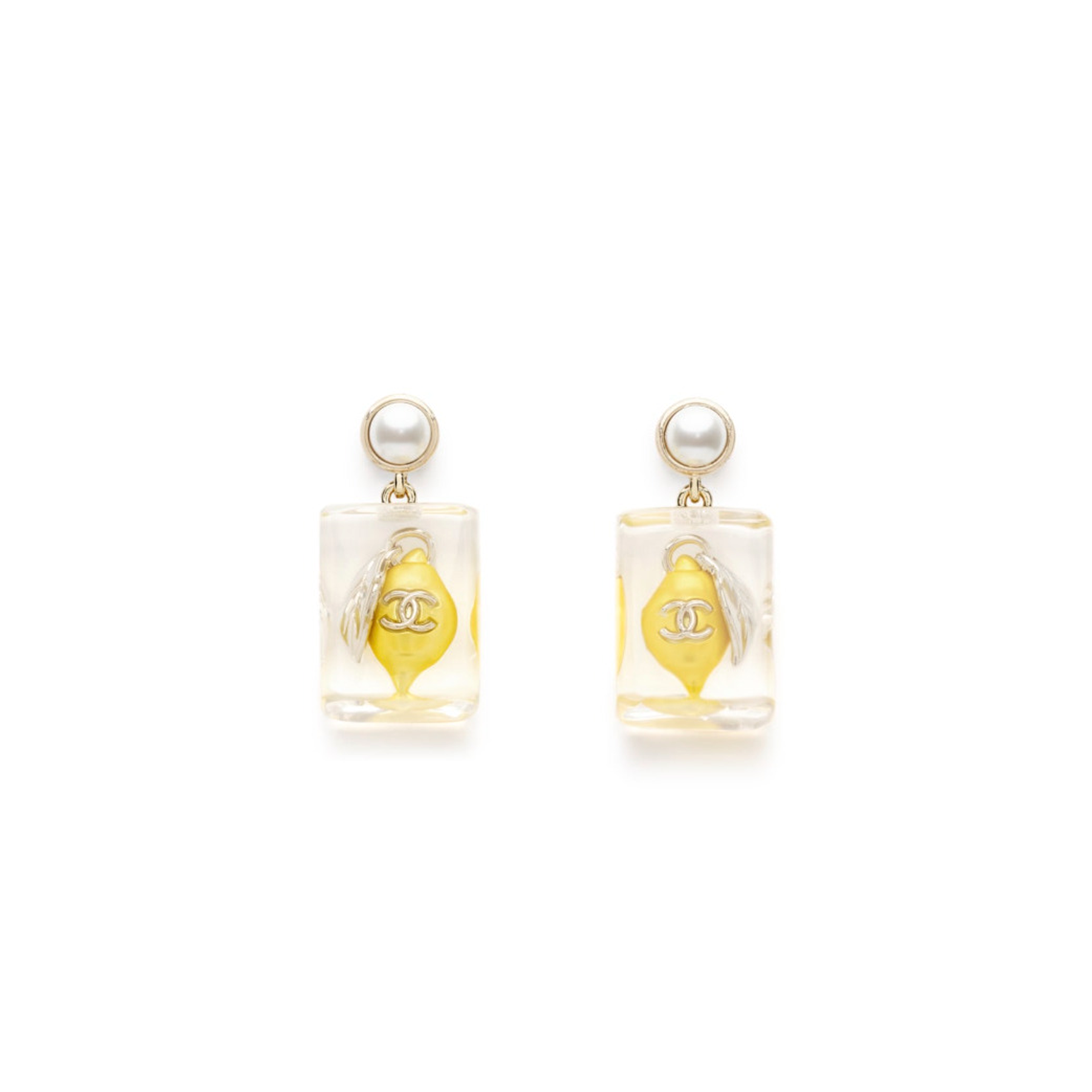 CHANEL LEMON EARRINGS ABG760